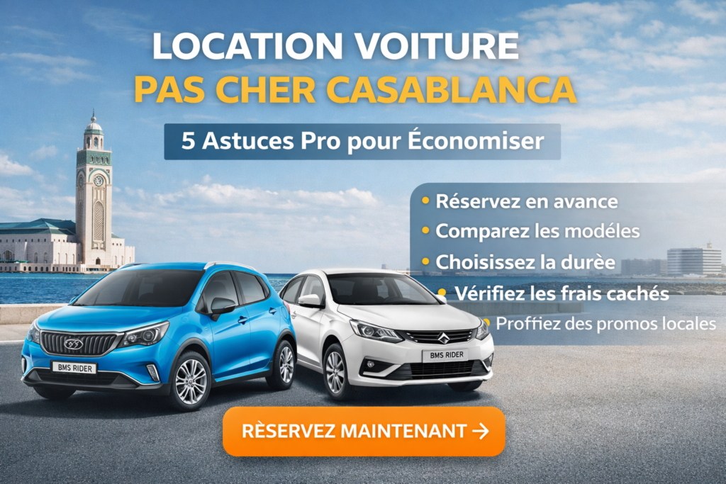 location voiture pas cher Casablanca