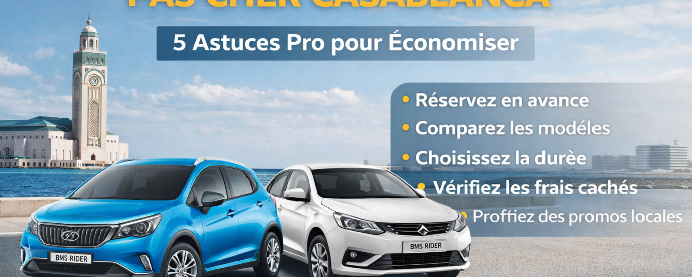 location voiture pas cher Casablanca