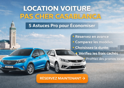 location voiture pas cher Casablanca